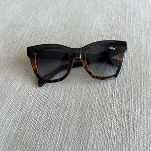 Quay Australia Brown Gradient Sunglasses